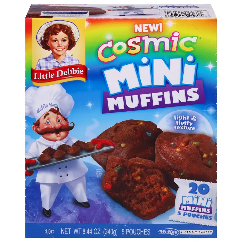 Little Debbie Cosmic Muffins Mini 5 - 4 Muffin Pouches