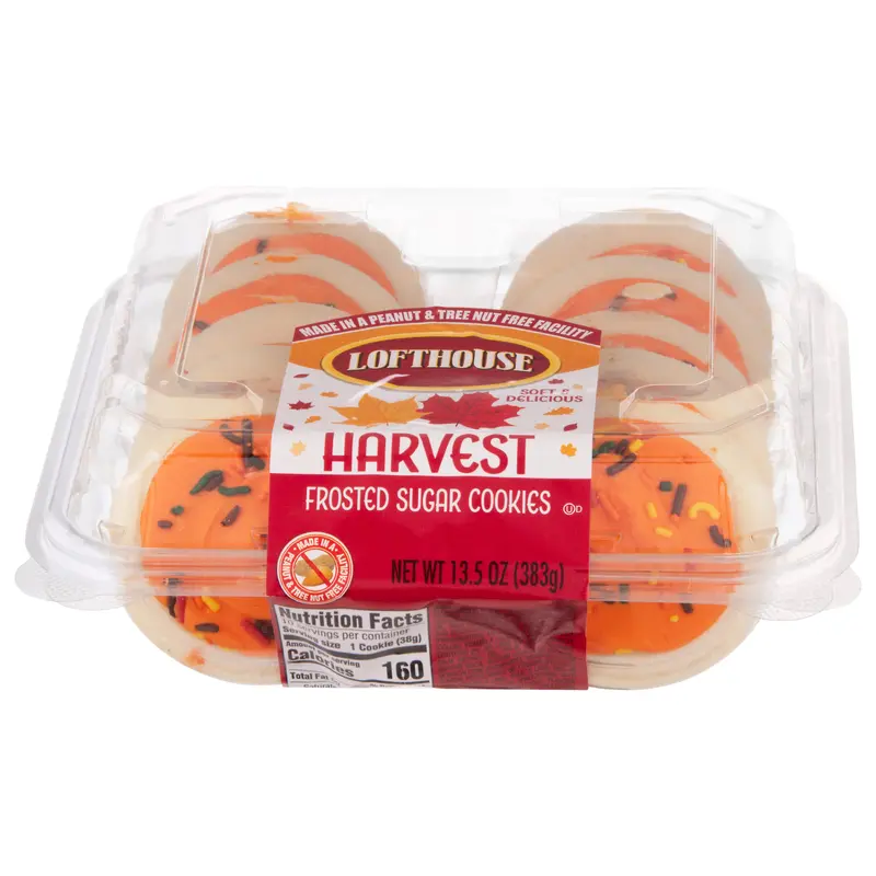 Lofthouse Frosted Harvest Sugar Cookies 13.5 oz