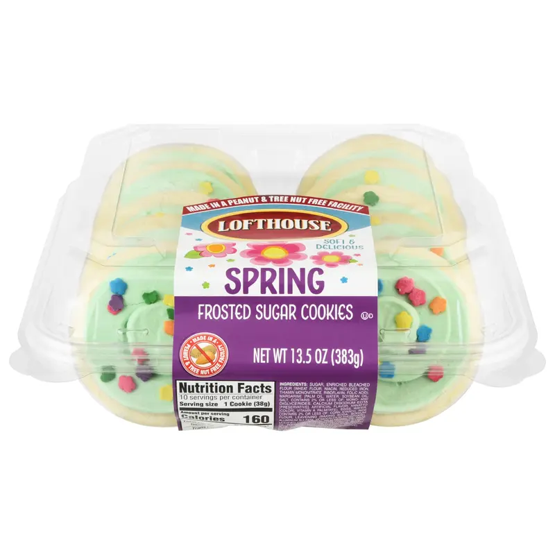Lofthouse Frosted Sugar Spring Cookies 13.5 oz
