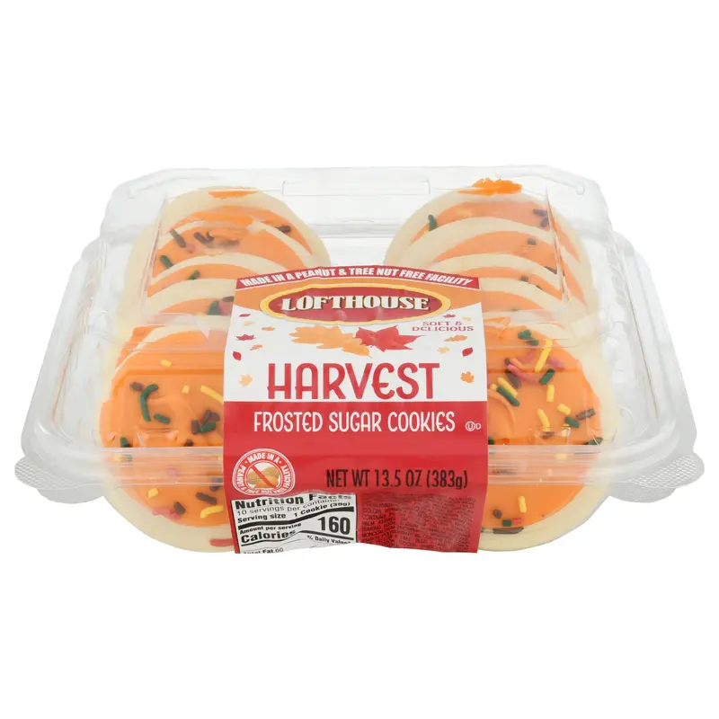 Lofthouse Harvest Frosted Sugar Cookies 13.5 oz