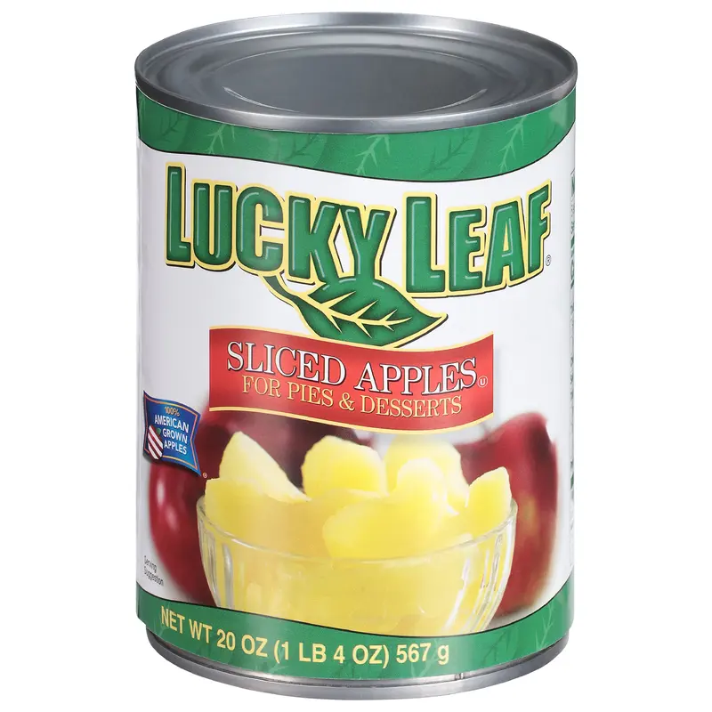 Lucky Leaf Sliced Apples 20 oz