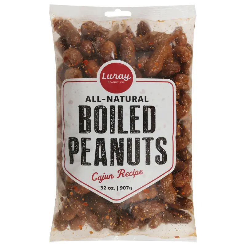 Luray Peanut Co. All-Natural Cajun Recipe Boiled Peanuts 32 oz