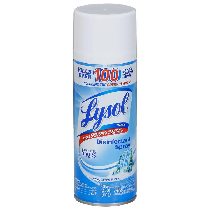 Lysol Spring Waterfall Scent Disinfectant Spray 12.5 oz
