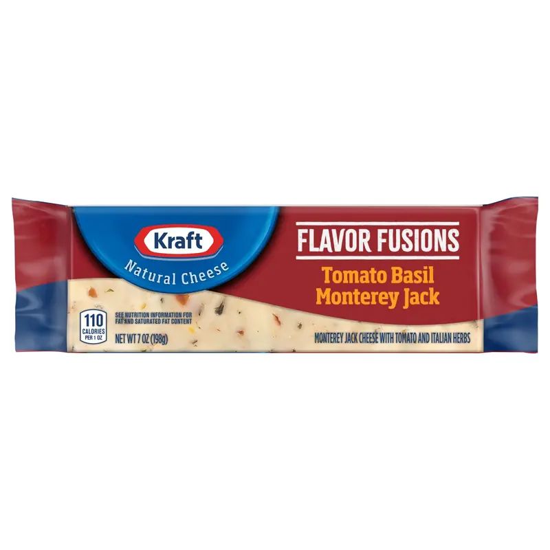 Kraft Tomato Basil Monetary Jack Cheese 7 oz