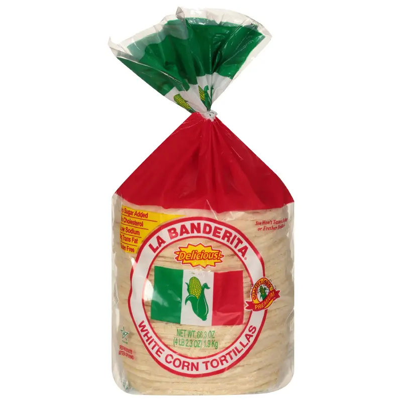 La Banderita White Corn Tortillas 66.3 oz