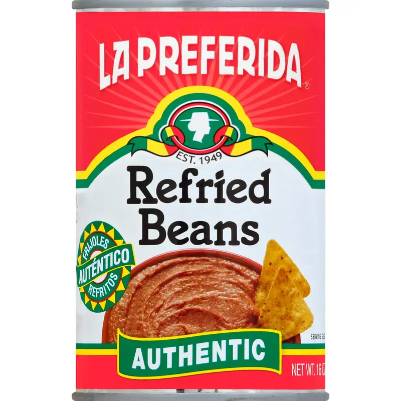 La Preferida Refried Beans 16 oz