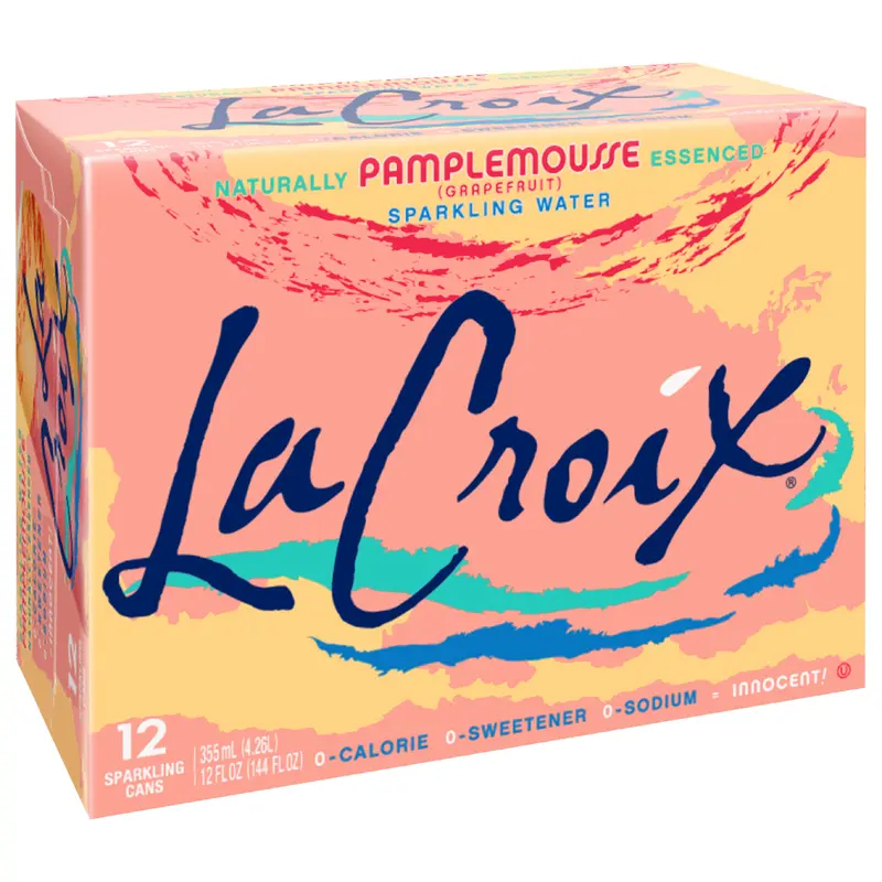 LaCroix Grapefruit Sparkling Water 12 - 12 fl oz Cans
