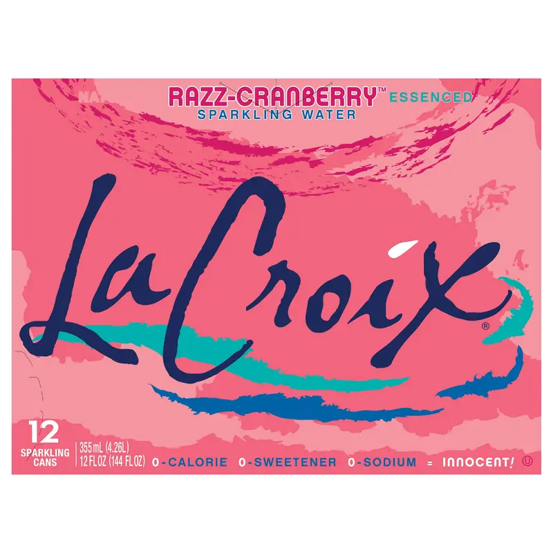LaCroix Razz-Cranberry 12 Pack 12oz