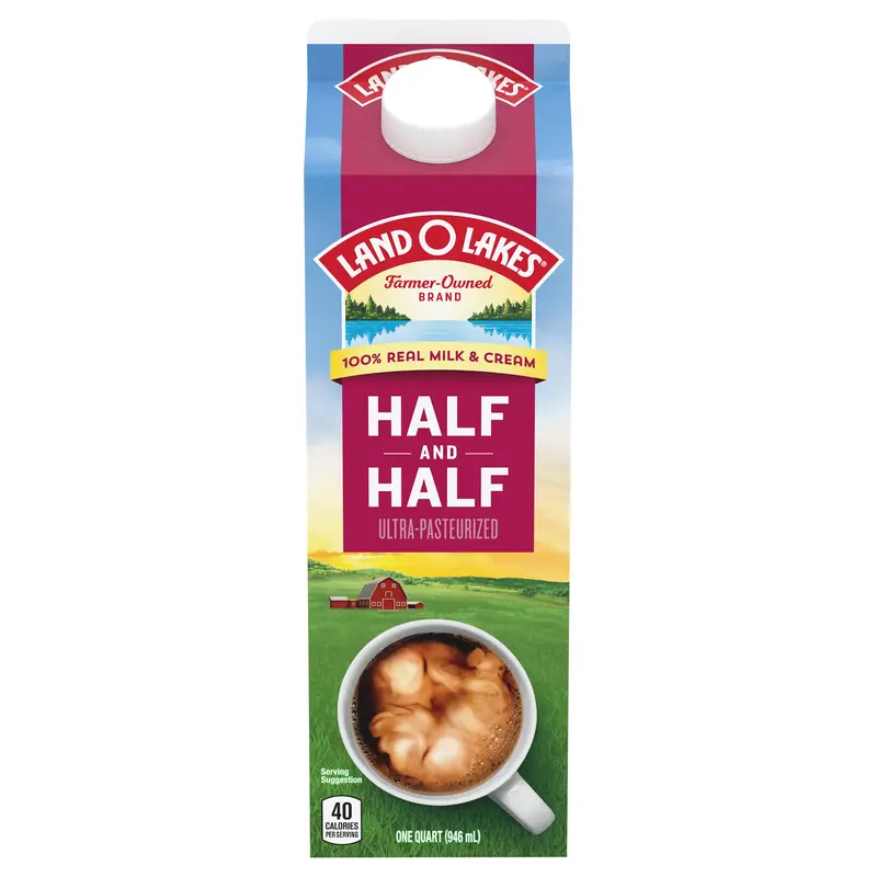 Land O Lakes Traditional Half And Half, 1 Quart