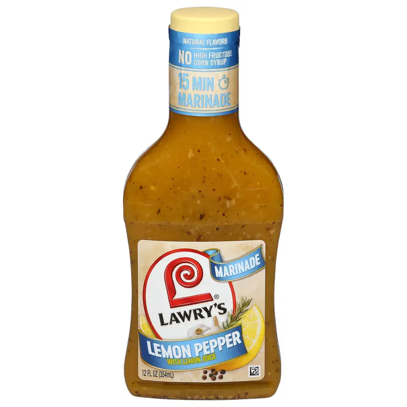 Lawry's Marinade Lemon Pepper, 12 fl oz