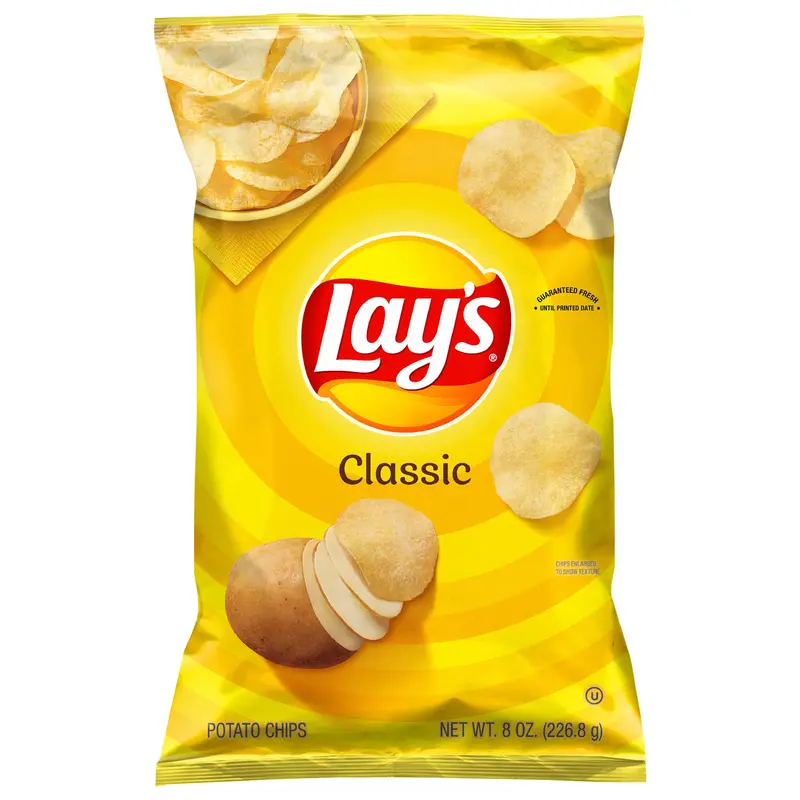 Lay's Potato Chips Classic 8 Oz