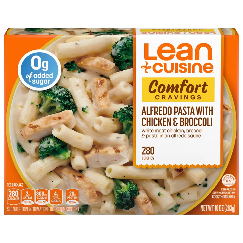 Lean Cuisine Alfredo Pasta with Chicken and Broccoli Westrock Claremont, NC 10 oz (283g)