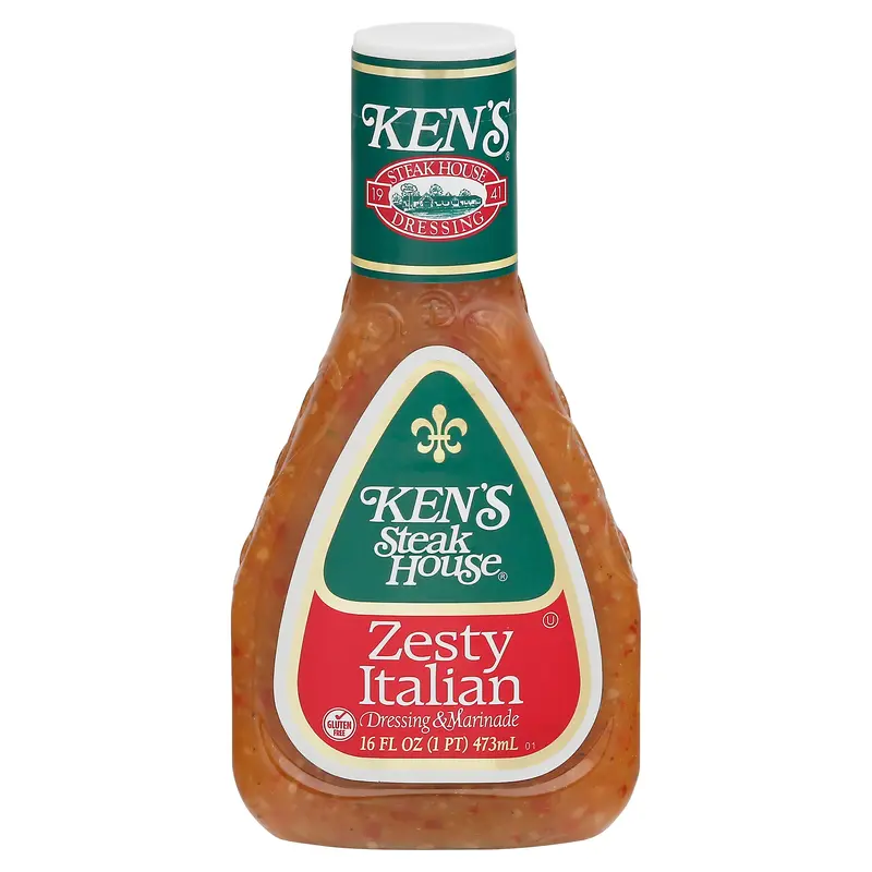 Ken's Steak House Zesty Italian Dressing & Marinade 16 fl oz