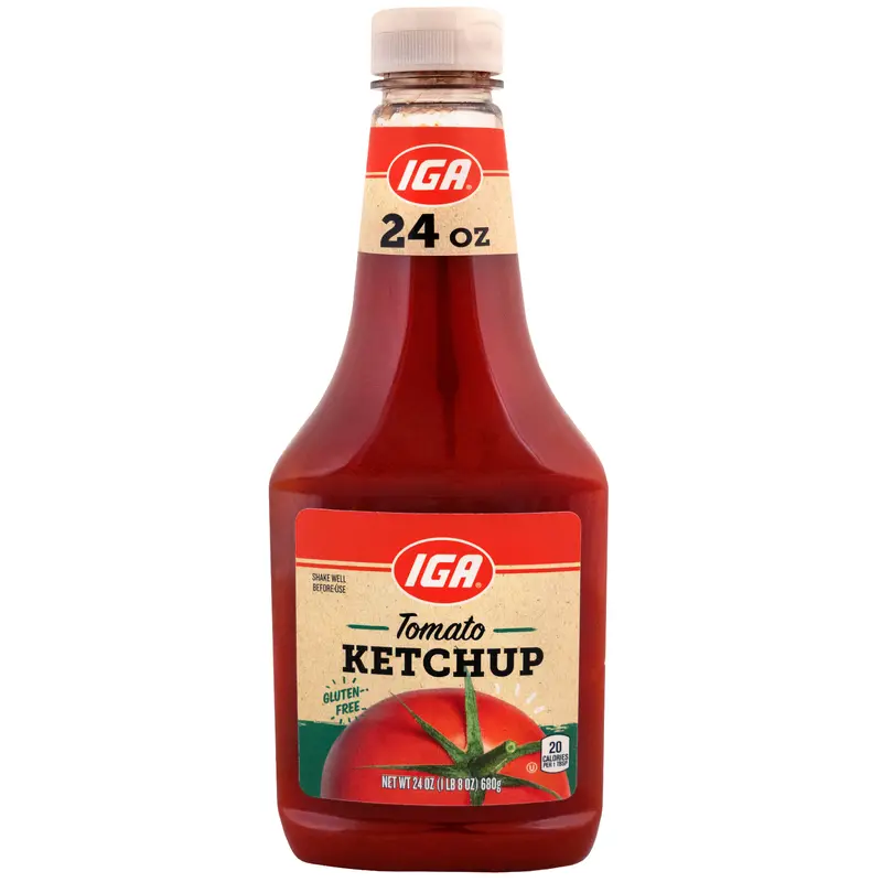 KETCHUP TOMATO 24 OZ