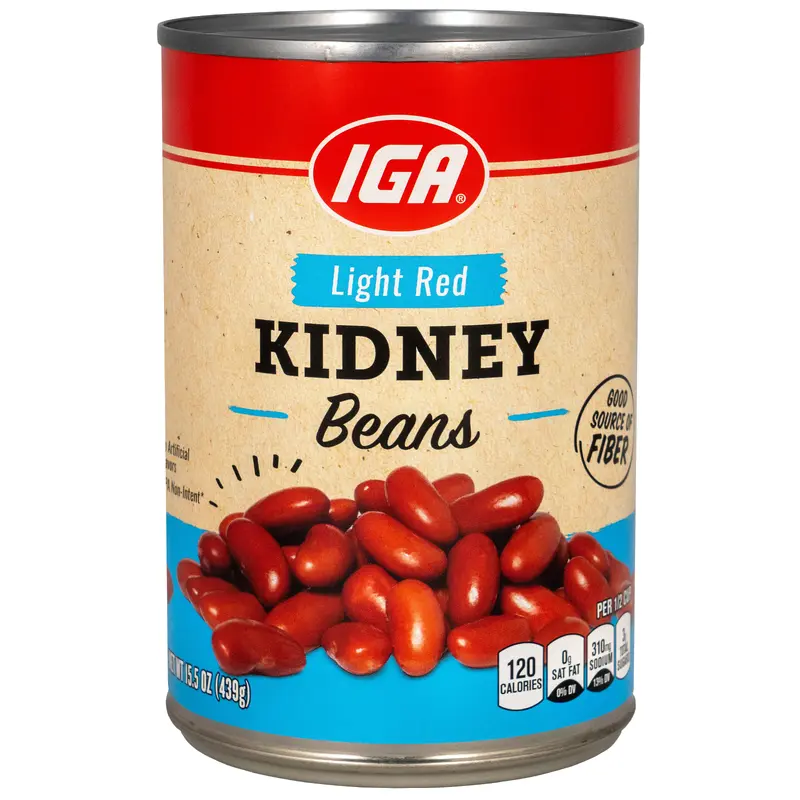 KIDNEY LIGHT RED BEANS 15.5 OZ