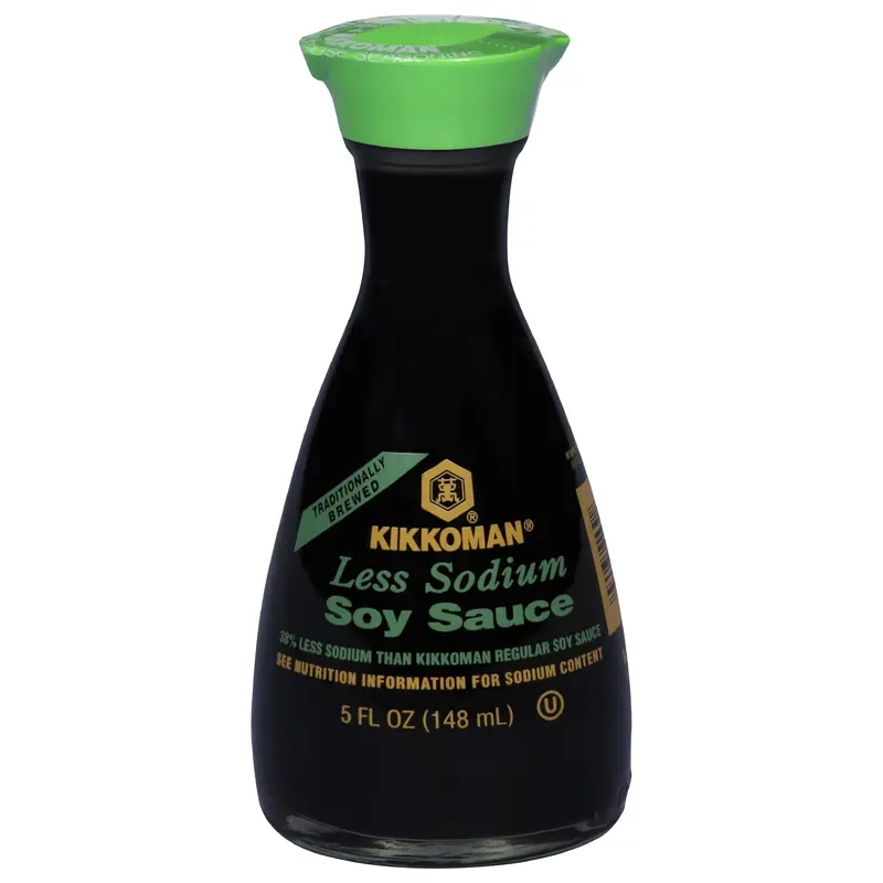 Kikkoman Less Sodium Soy Sauce 5 fl oz