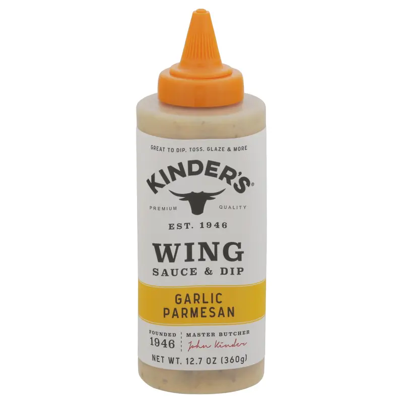 Kinder's Wing Garlic Parmesan Sauce & Dip 12.7 oz