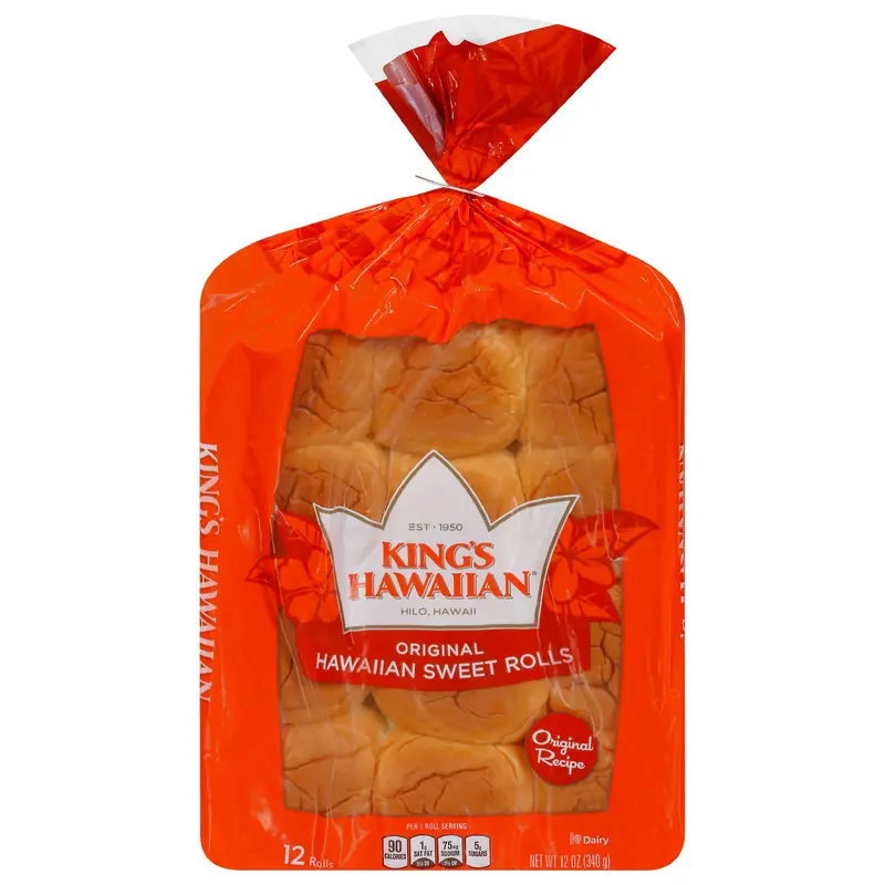 King's Hawaiian Original Hawaiian Sweet Rolls 12 ea