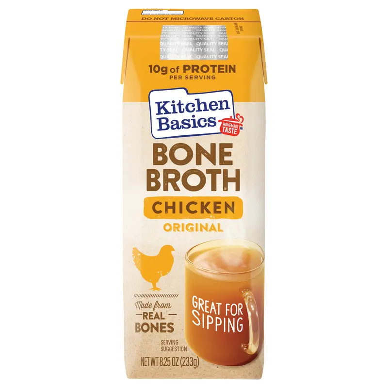 Kitchen Basics Chicken Bone Broth 8.25 oz., Carton