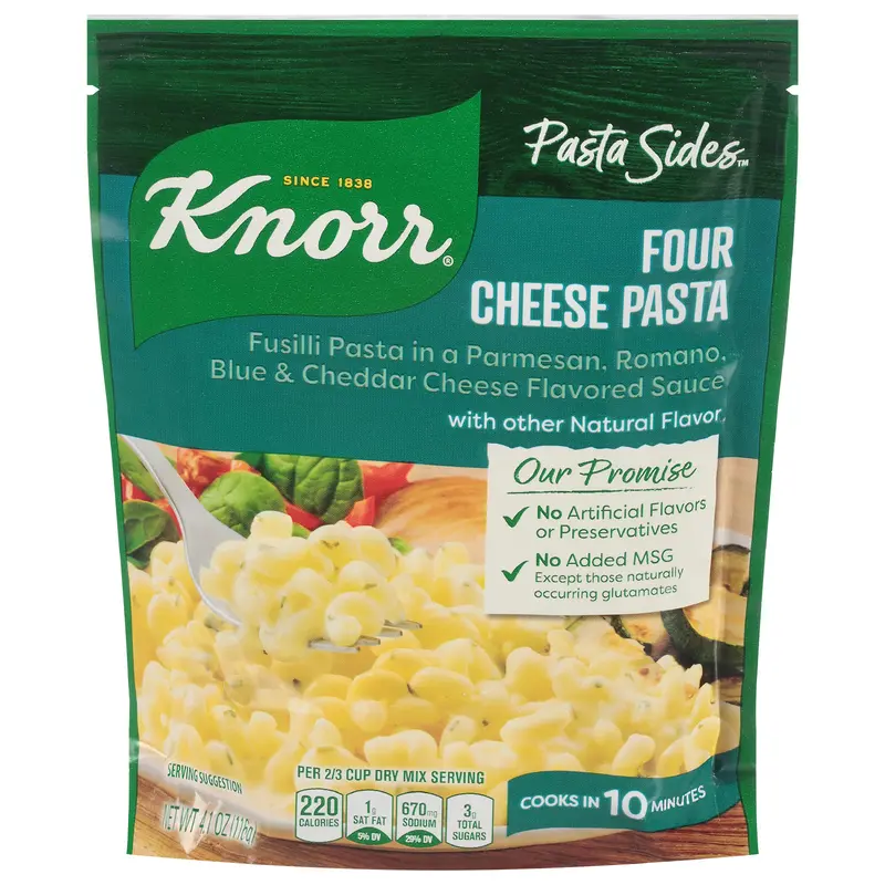 Knorr Four Cheese Pasta Pasta Sides