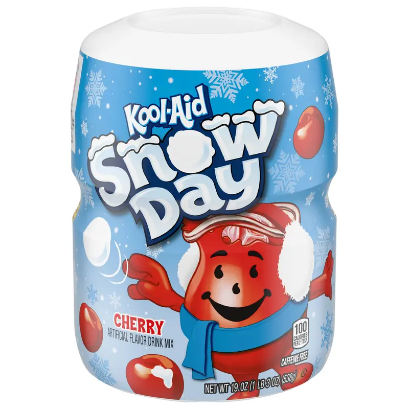 Kool-Aid Snow Day Cherry Drink Mix 19 oz
