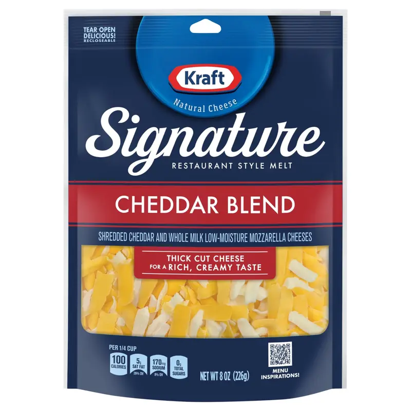 Kraft Signature Cheddar Blend 8 oz