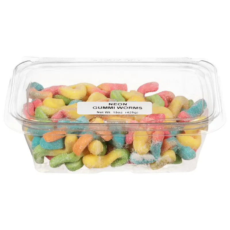 JLM Manufacturing Neon Gummi Worms 15 oz