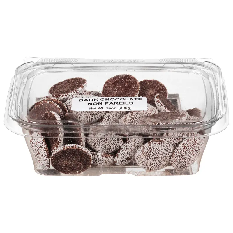 JLM Manufacturing Non Pareils Dark Chocolate 14 oz