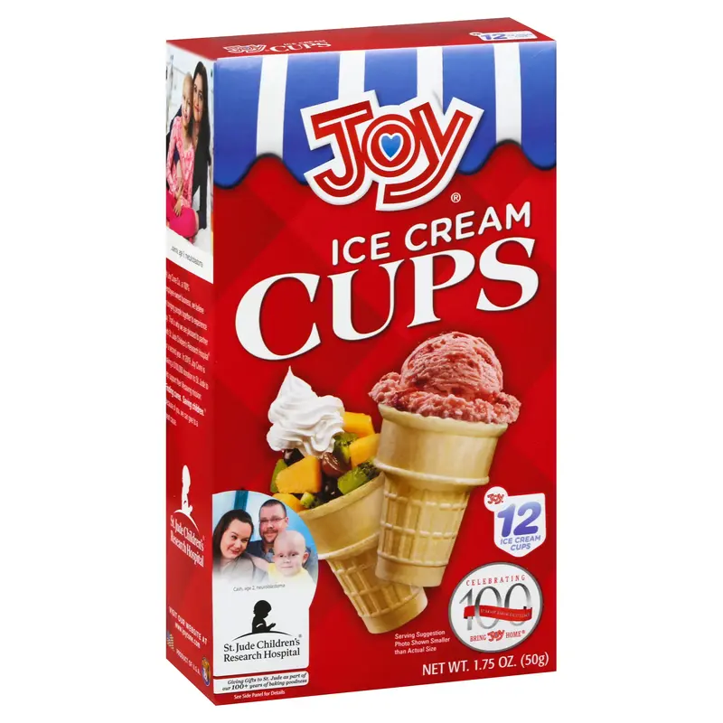 Joy Ice Cream Cups 12 ea