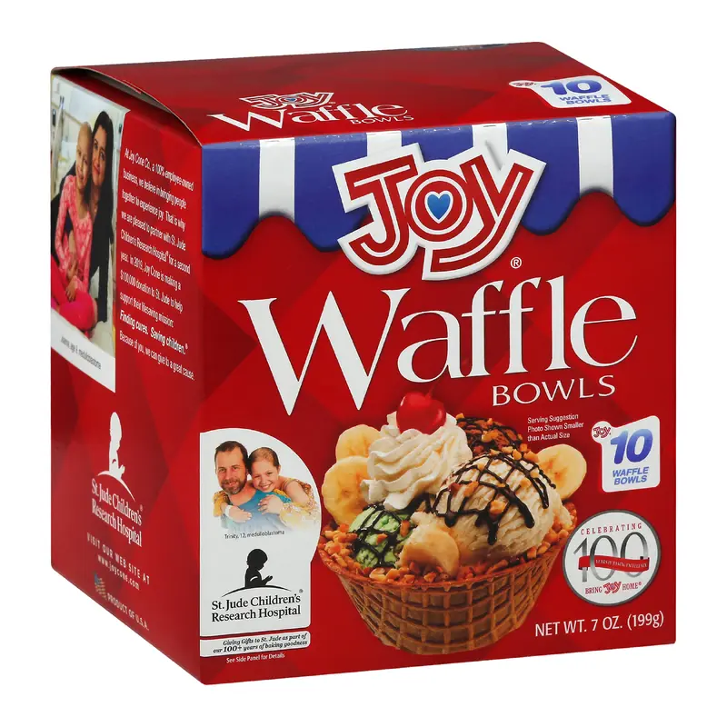 Joy Waffle Bowls 10 ea