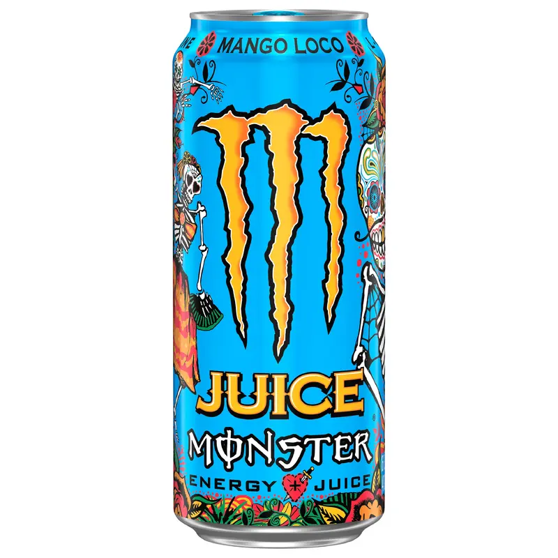 Juice Monster Energy + Juice Mango Loco Energy Drink 16 fl oz