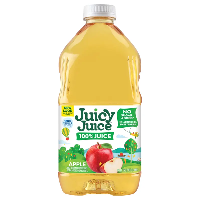 Juicy Juice 100% Juice, Apple, 64 Fl Oz Bottle