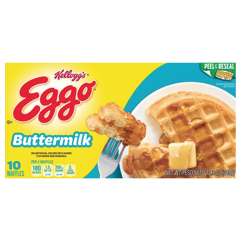Kellogg's Eggo Buttermilk Frozen Waffles