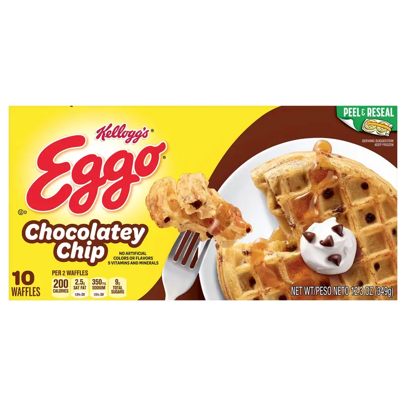 Kellogg's Eggo Chocolatey Chip Frozen Waffles