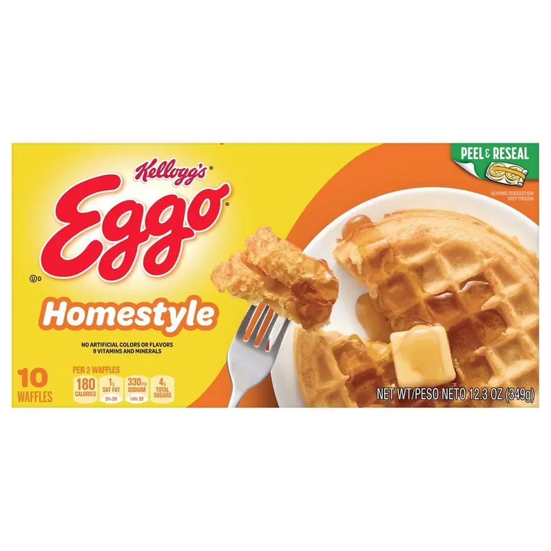 Kellogg's Eggo Homestyle Original Frozen Waffles