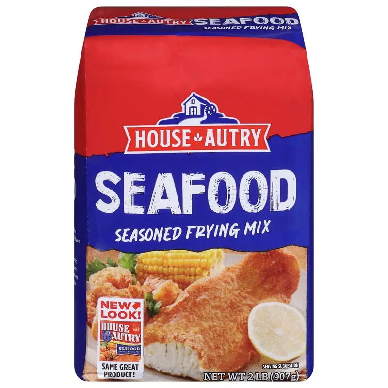 House-Autry Seasoned Seafood Frying Mix 2 lb