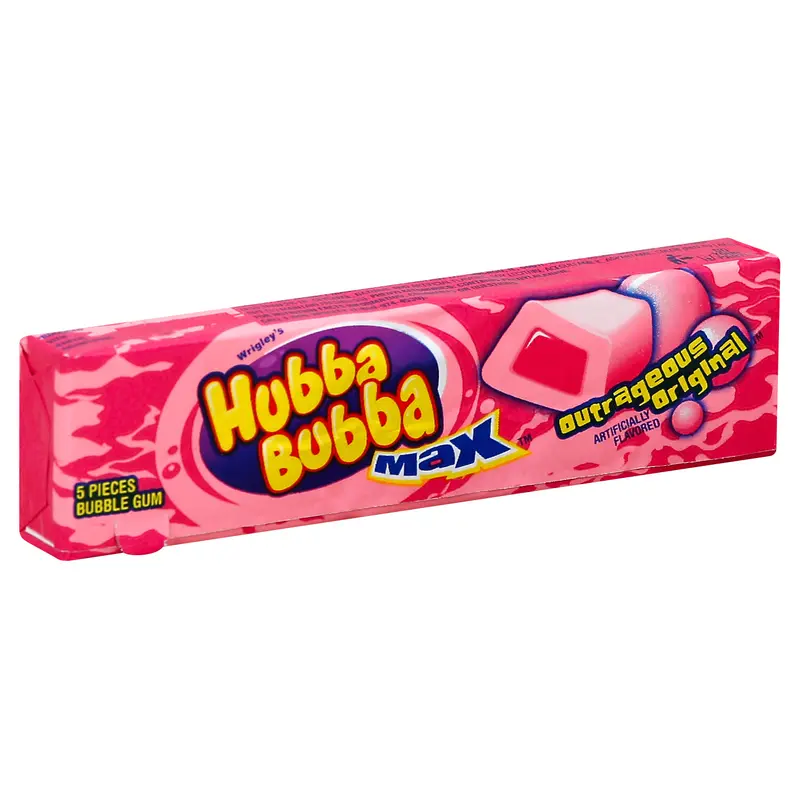 Hubba Bubba Max Bubble Gum 5 ea