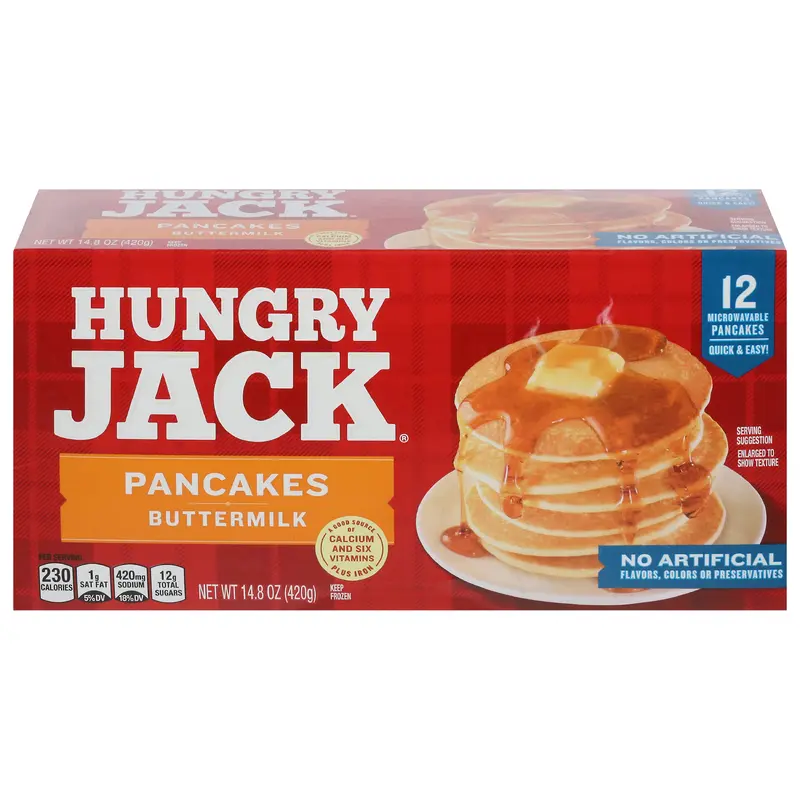 Hungry Jack Buttermilk Pancakes 12 ea