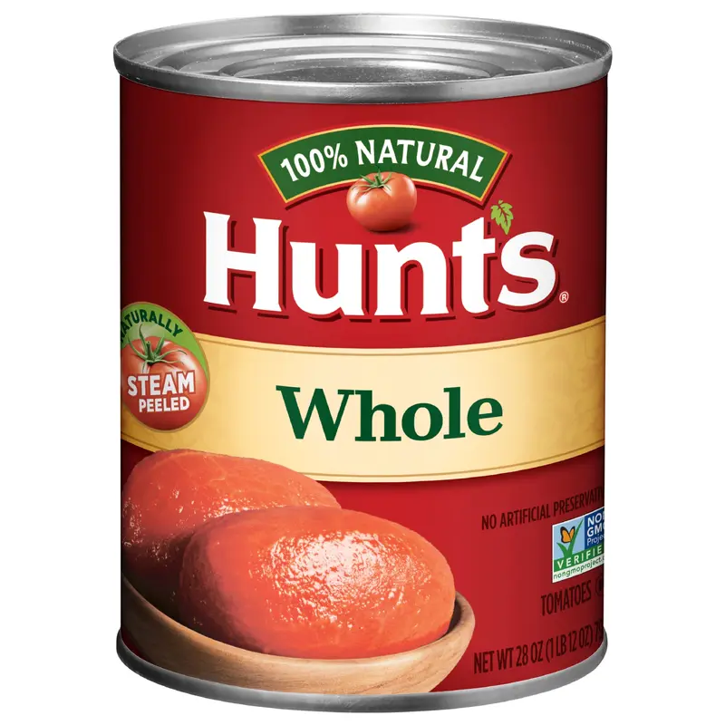 Hunt's Whole Peeled Plum Tomatoes, 28 oz