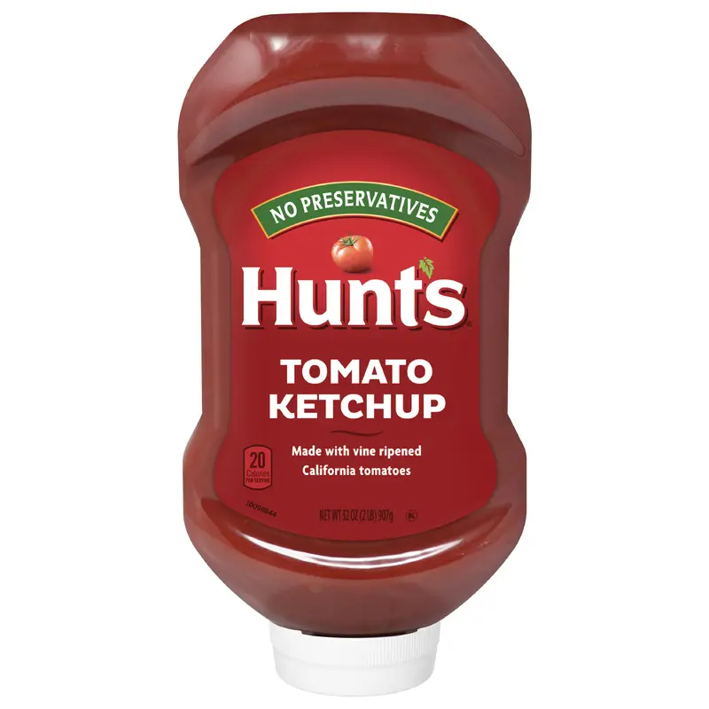 Hunts Tomato Ketchup, 32-oz. Squeeze Bottle