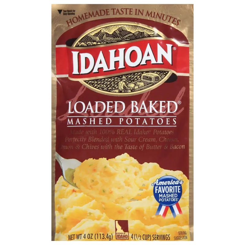 Idahoan Loaded Baked Mashed Potatoes 4 oz