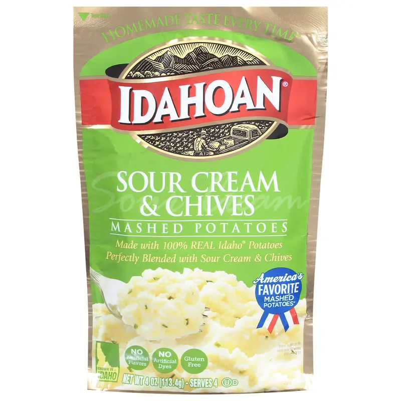 Idahoan Sour Cream & Chives Mashed Potatoes