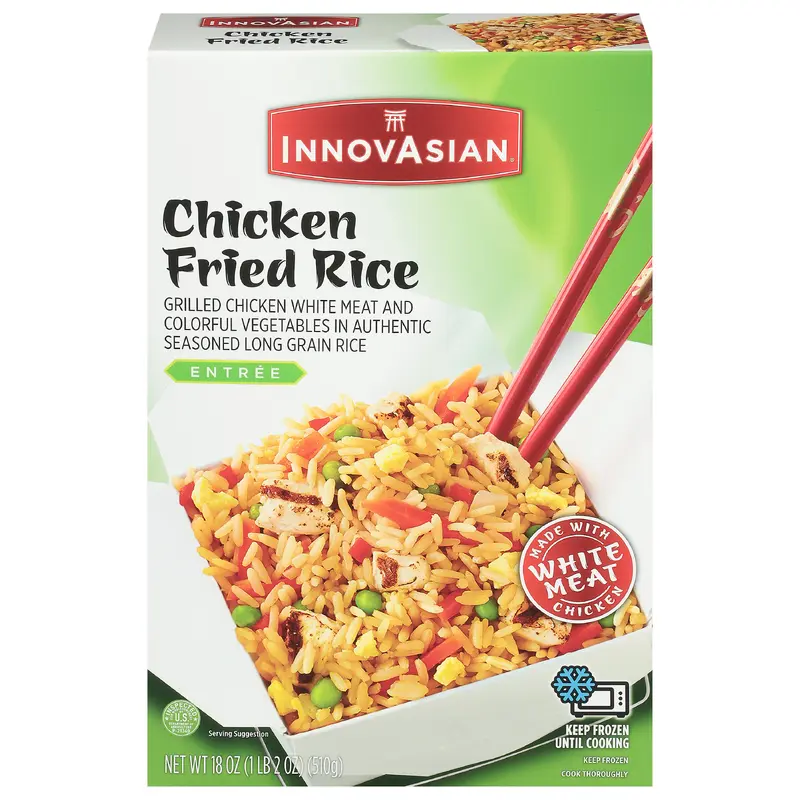 InnovAsian Chicken Fried Rice Multi-Serve Entree, 18 oz (Frozen)