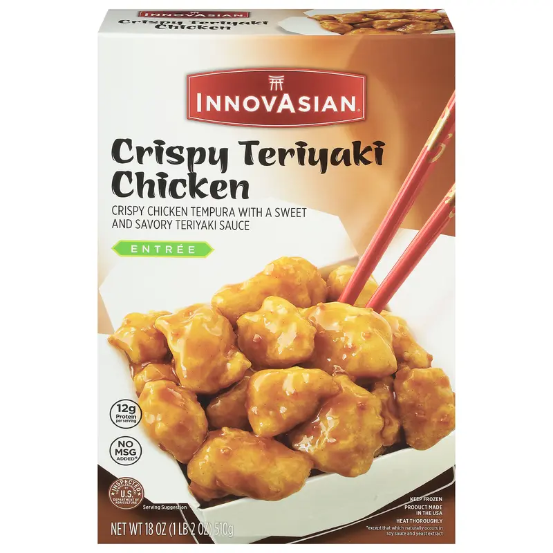 InnovAsian Entree Crispy Teriyaki Chicken 18 oz