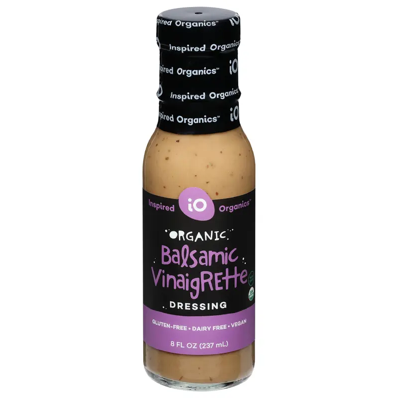 Inspired Organics Organic Balsamic Vinaigrette Dressing 8 fl oz