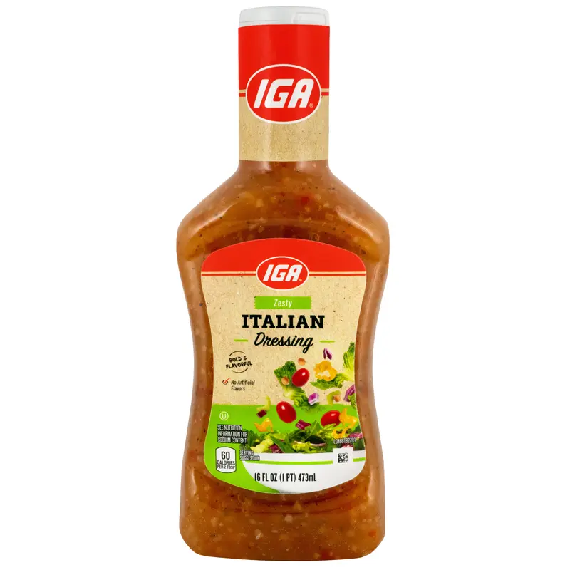 ITALIAN ZESTY DRESSING 16 OZ
