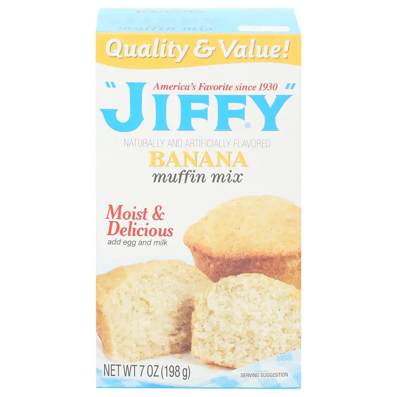 Jiffy Banana Muffin Mix 7 oz