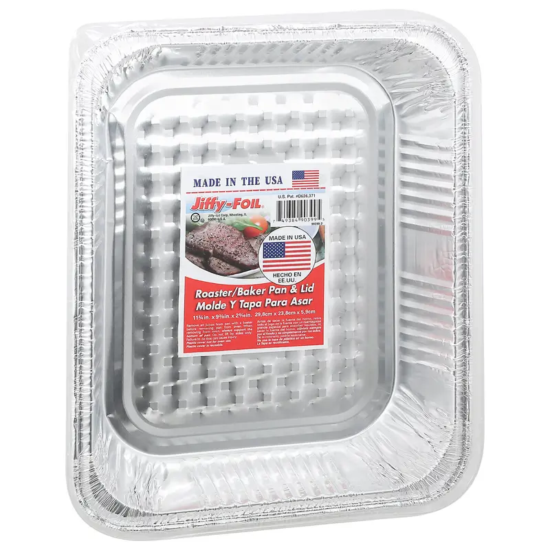 Jiffy-Foil Roaster/Baker Pan & Lid 1 ea