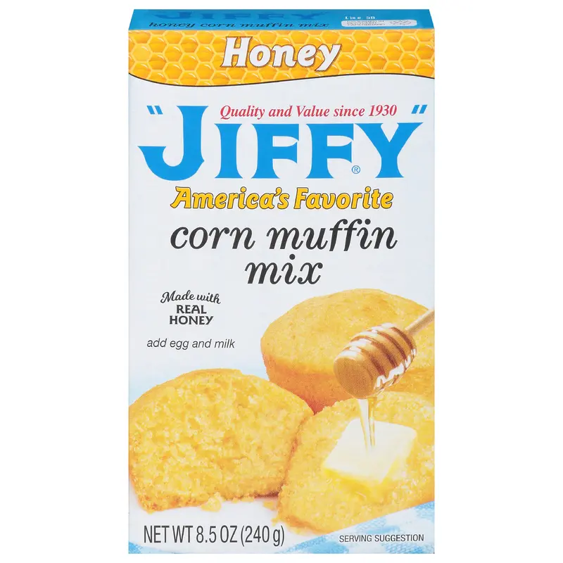 Jiffy Honey Corn Muffin Mix 8.5 oz