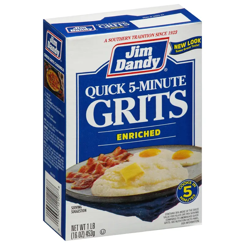 Jim Dandy Enriched Quick 5-Minute Grits 1 lb Box